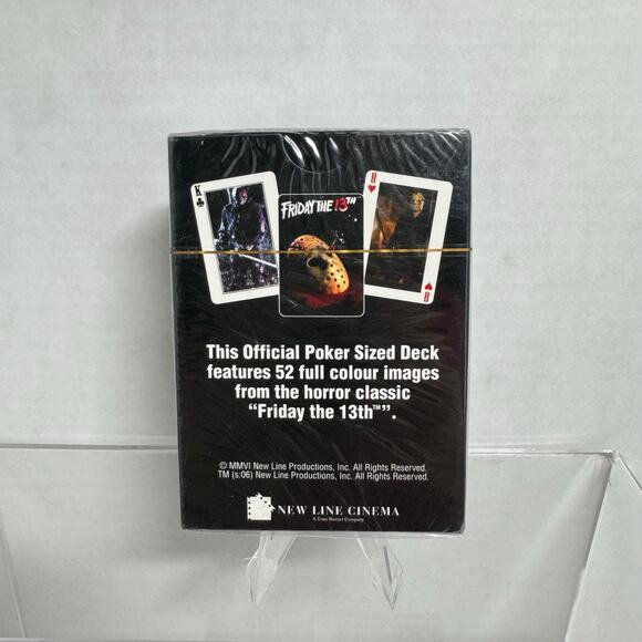 Friday the 13th Horror Movie Playing Cards - Picture 3 of 9